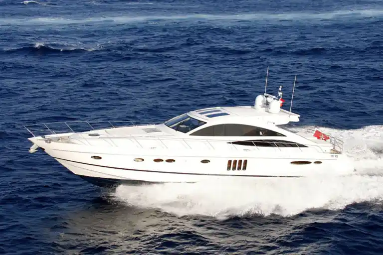 Princess yacht charter in Saint-Tropez
