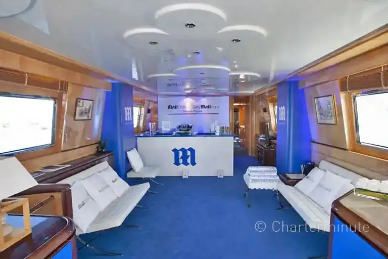 Complete interior yacht rebranding