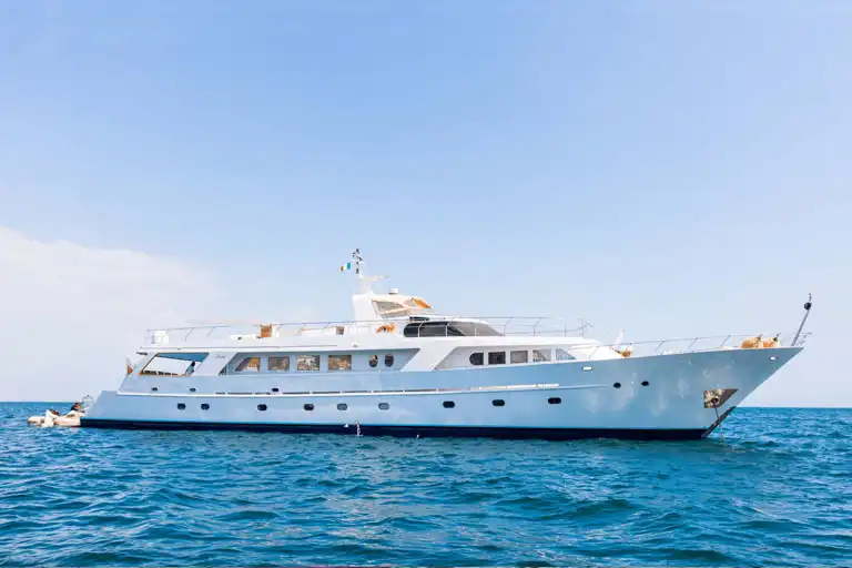 Classic yacht charter Benetti