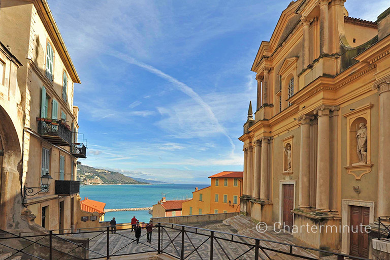 Menton old town