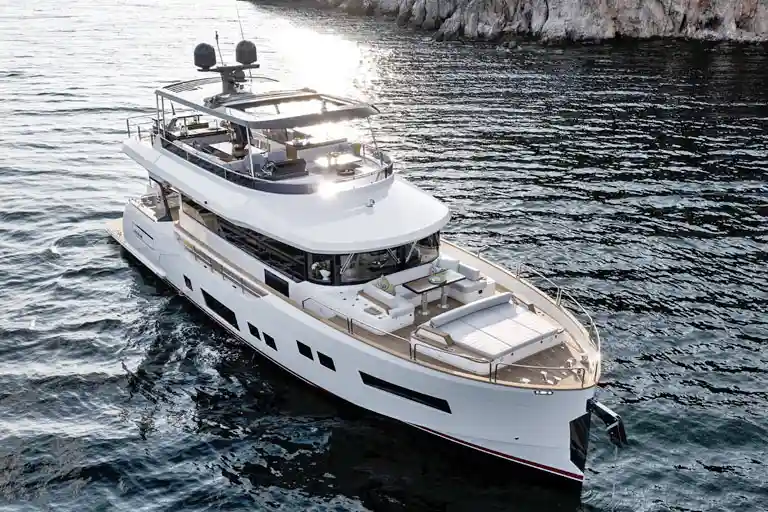 Sirena yacht charter, new Sirena 68