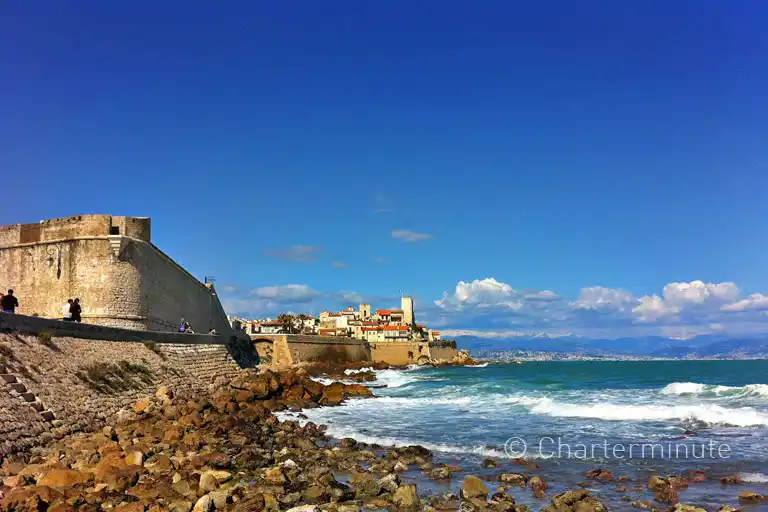 Antibes old walls