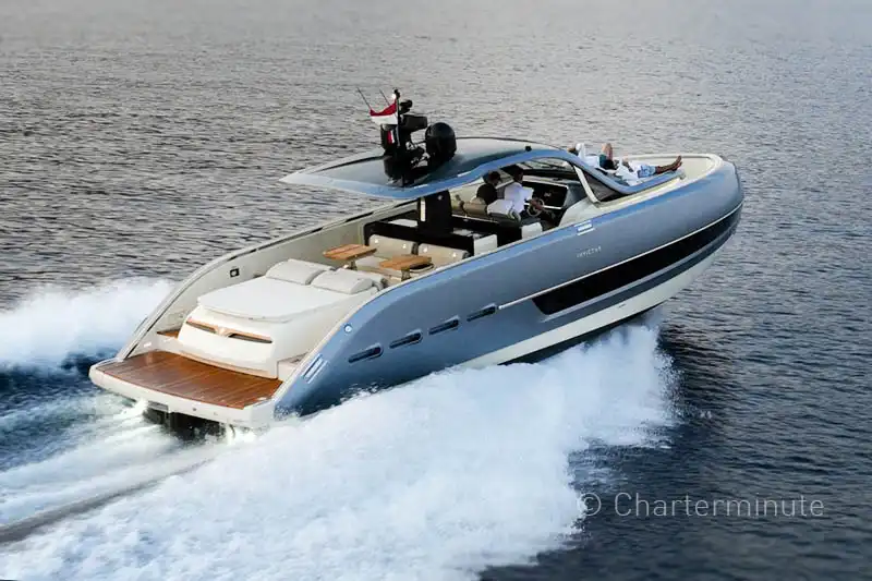 Fast and fuel efficient Invictus 46 available for charter