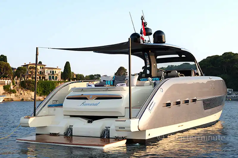Luxury Italian boat for rent in Monte Carlo