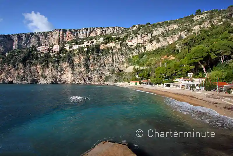 La Mala beach near Beaulieu sur Mer