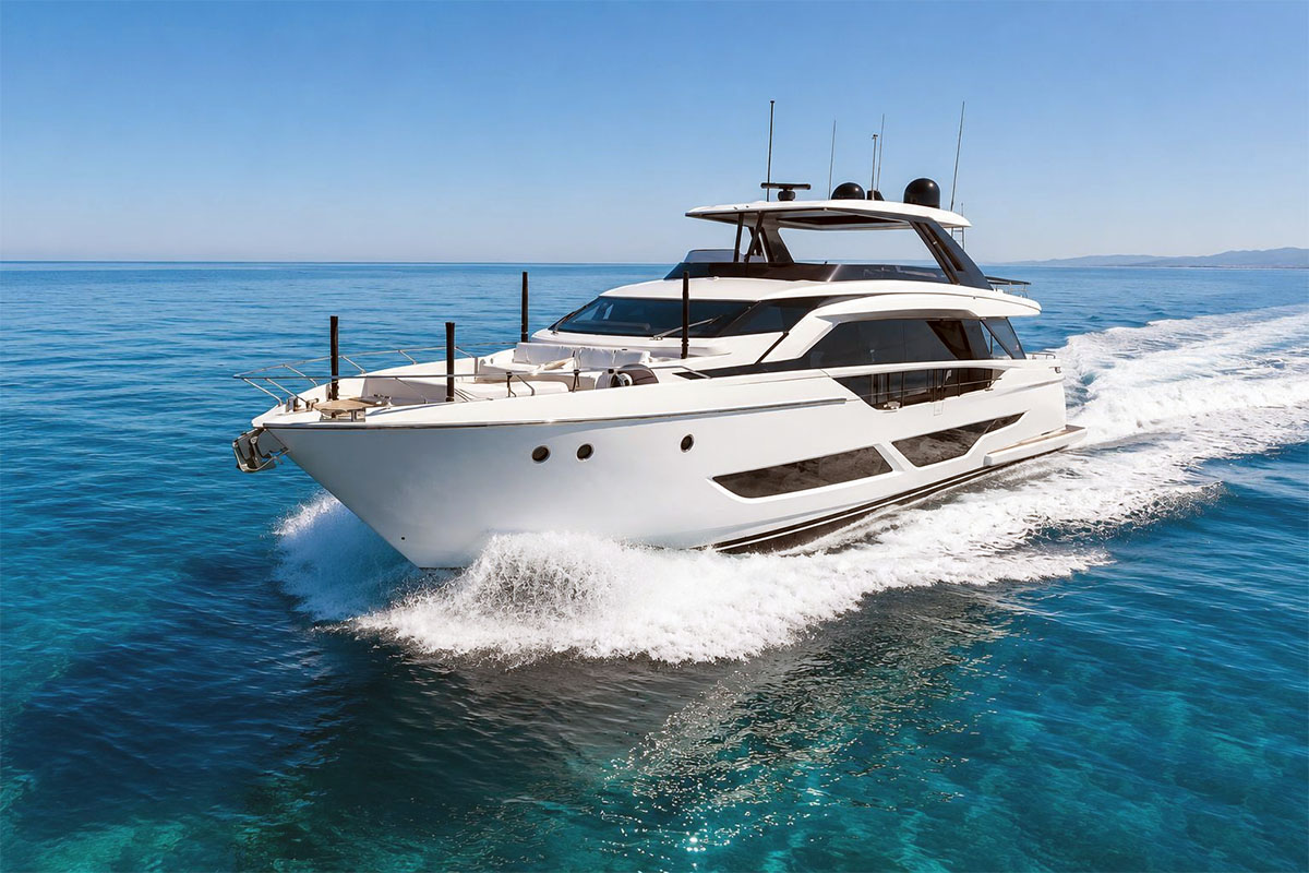 Ferretti yacht charter discount
