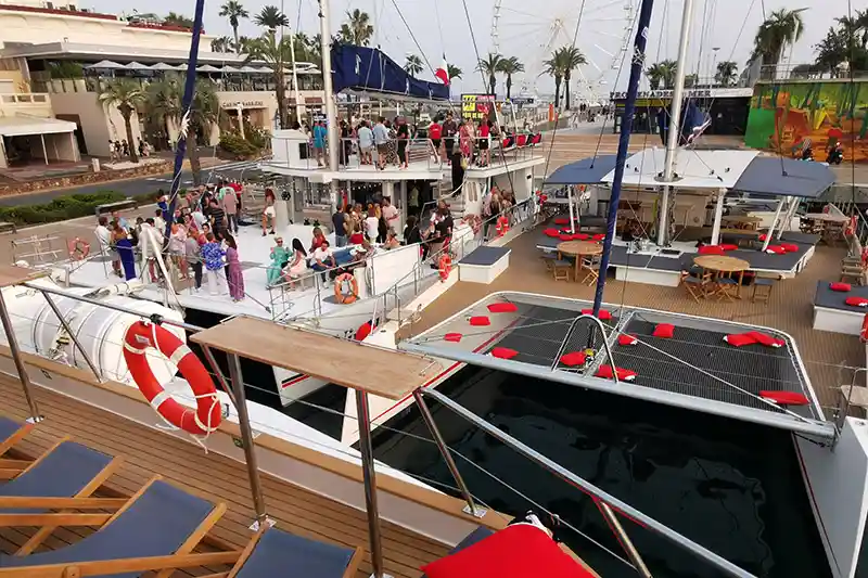 Party yacht for 250 guests